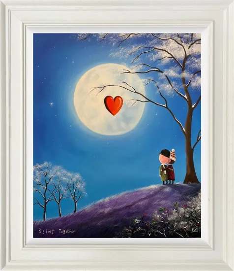 Being Together - Original - Framed
