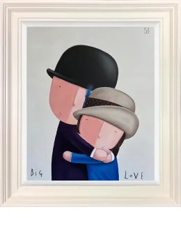 Big Love - Original - Cream Framed