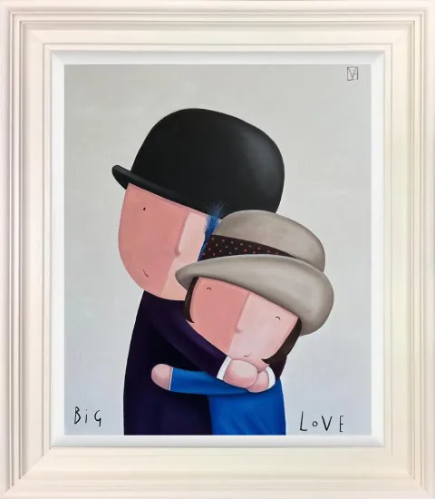 Big Love - Original - Cream Framed
