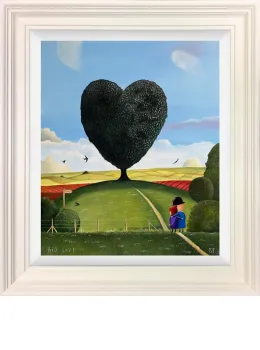 Big Love - Original - Cream Framed