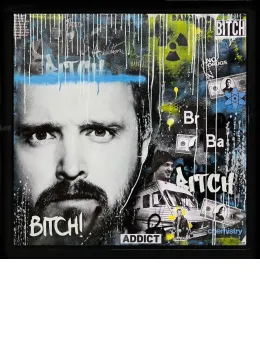 Bitch - Original - Framed