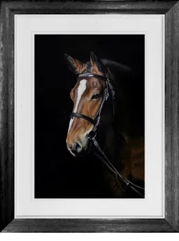 Blaze - Original - Framed
