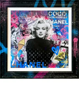 Blonde Bombshell - Limited Edition - Framed