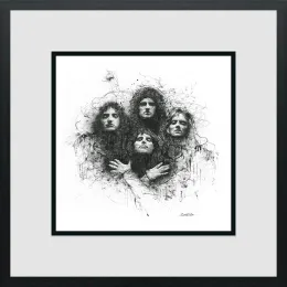 Bohemian Rhapsody - Miniature  - Framed