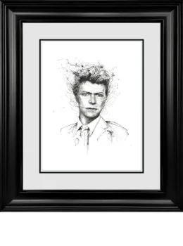 Bowie - Original - Black Framed