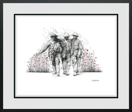 Brotherhood  - Standard - Black Framed