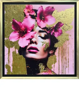 Camellia's Kiss - Original - Framed