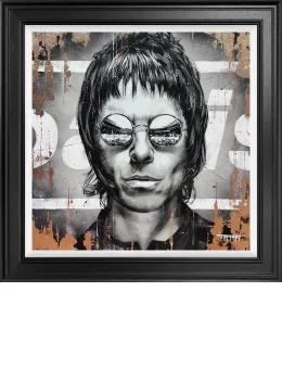 Champagne Supernova - Limited Edition - Black Framed