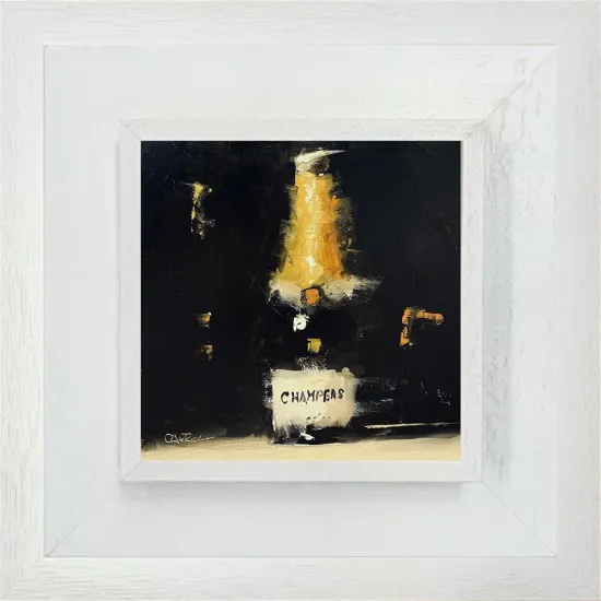 Champers - Original - White Framed