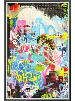 City Bizz - Original - Framed