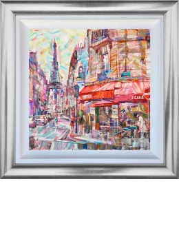Coffee With A View - Limited Edition - Silver Framed