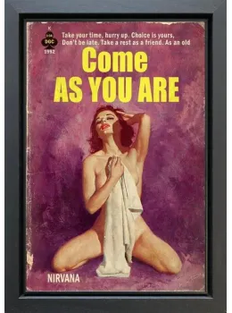 Come As You Are - Original - Black Framed