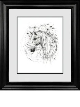 Cosmos - Original - Black Framed