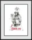 Crack On - Black Framed