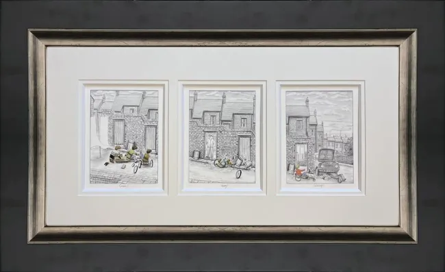 Crash, Bang, Wallop! - Triptych