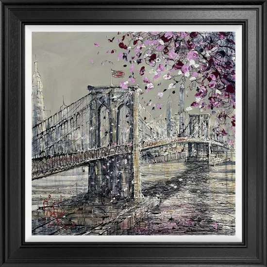 Crossing The East River - Original - Framed