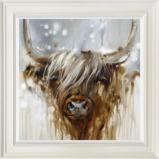 Daisy - Limited Edition - White Framed