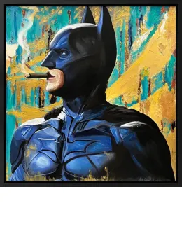 Dark Knight Cigar - Original - Framed