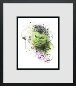 Don't Make Me Angry - Miniature - Black Framed