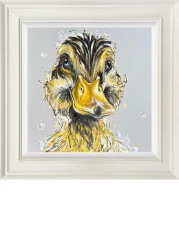 Donald In The Tub - Original - Framed