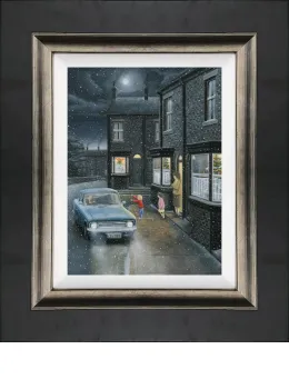 Driving Home For Christmas - Canvas - Artist Proof Framed
