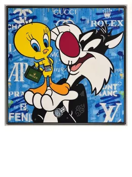 Dynamic Duo - Original - Framed