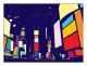 Electric Dreams NYC - Canvas Deluxe - White Framed