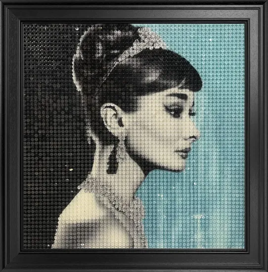 Elegance Is The Only Beauty - Deluxe Shimmerdisc - Black Framed Elegance Is The Only Beauty - Deluxe Shimmerdisc - Black Framed