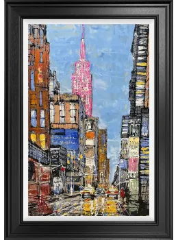 Empire Shine - Original - Framed