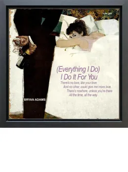 Everything I Do - Original - Framed