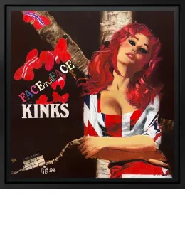 Face To Face - Original - Black Framed