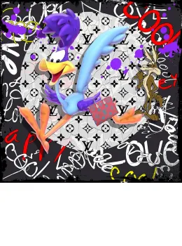 Fashion Runner - Original - Framed