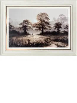 Field Of Dreams - Original - White Framed