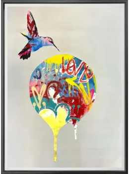 Find Love - Original - Framed