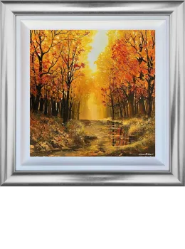Fire Light - Original - Framed