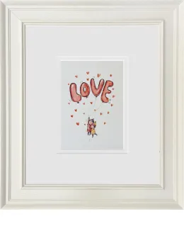 Floating In Love - Sketch - Original - Framed
