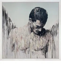 Gabriel - White Framed