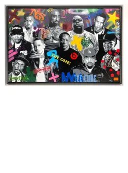 Gangster's Paradise - Original - Framed