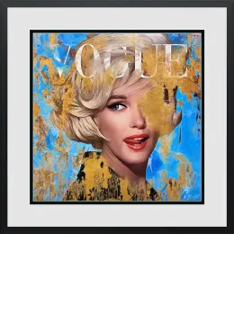 Gentlemen Prefer Blondes - Paper - Black Framed