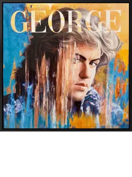 George - Original - Black Framed