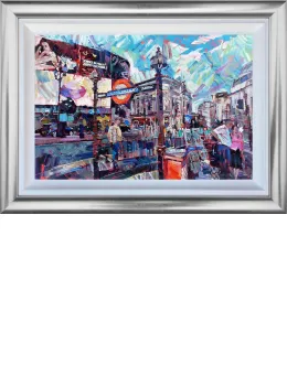 Going Underground - Original - Framed