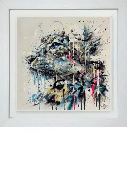 Harley - Original - White Framed