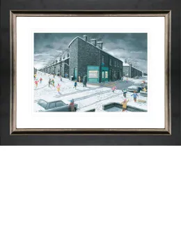Having A Ball - Paper - Black Framed