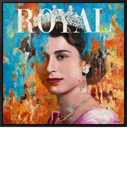 Her Majesty - Original - Framed