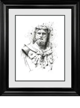 Hercules - Original - Framed