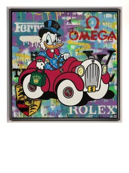 Hot Wheels - Original - White Framed