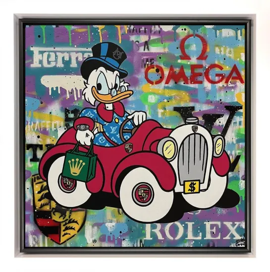 Hot Wheels - Original - White Framed Hot Wheels - Original - White Framed