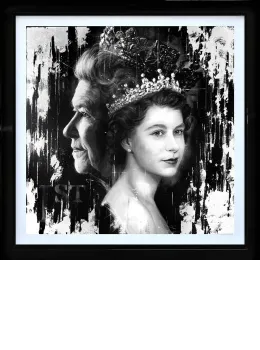 HRH - Deluxe Limited Edition - Canvas - Black Framed