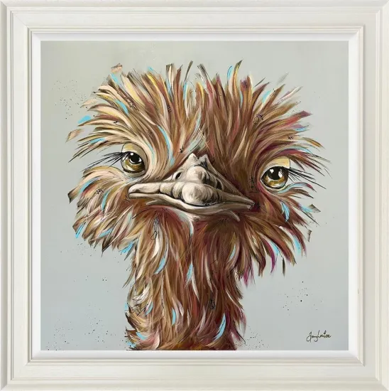 I Can Buy My Own Flowers - Original - Framed I Can Buy My Own Flowers - Original - Framed