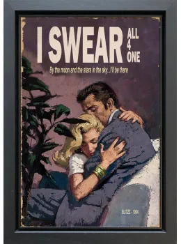 I Swear - Original - Framed